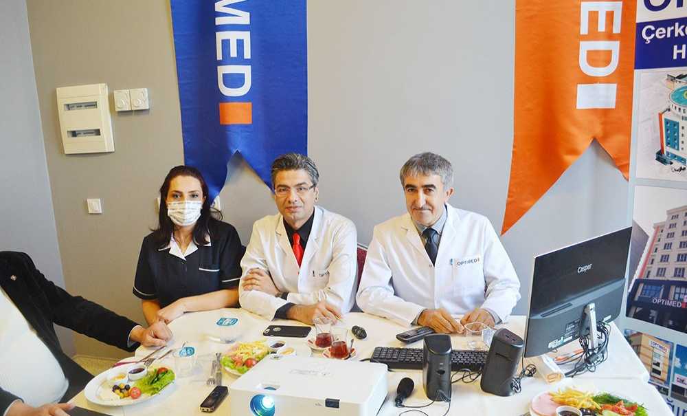 Optimed Hastanesi Basın Mensuplarıyla Buluştu