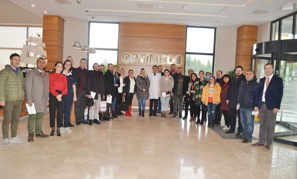 Optimed Hastanesi Basın Mensuplarıyla Buluştu