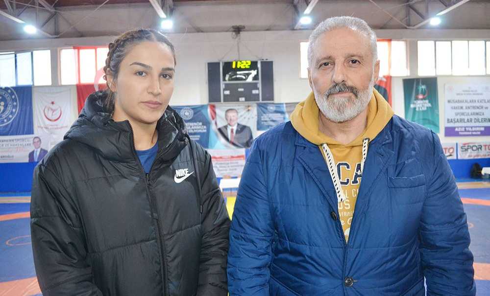 Minderin Sultanları Çorlu'da Güreşti