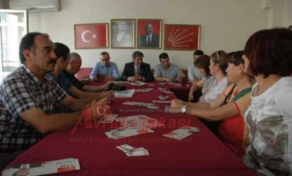 Şerafetdin Terzi`den Çorlu İlçe Örgütüne Ziyaret