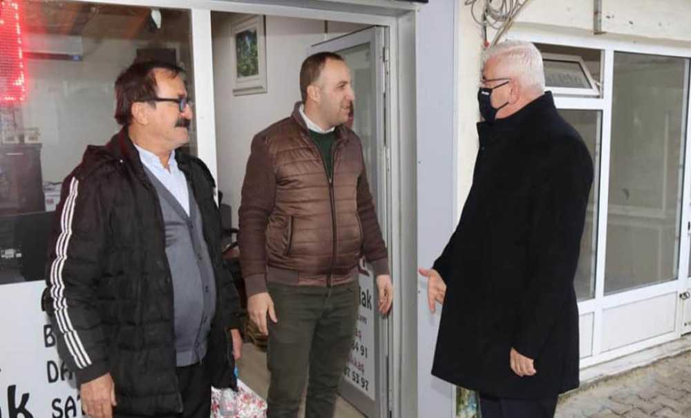 Başkan Yüksel Esnaf Ziyaretinde Bulundu