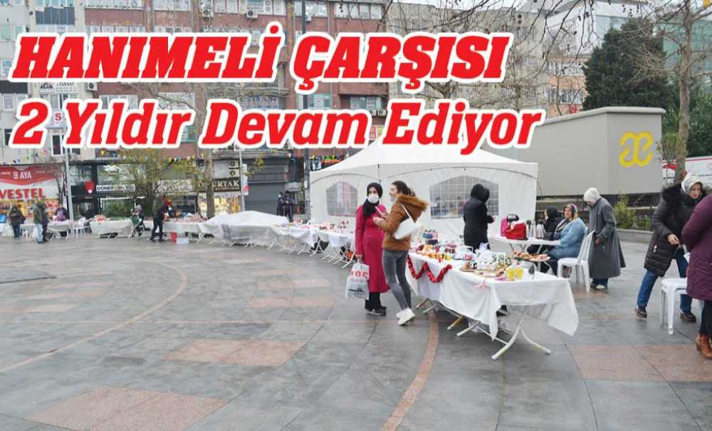 Hanımeli Çarşısı 2 Yıldır Devam Ediyor