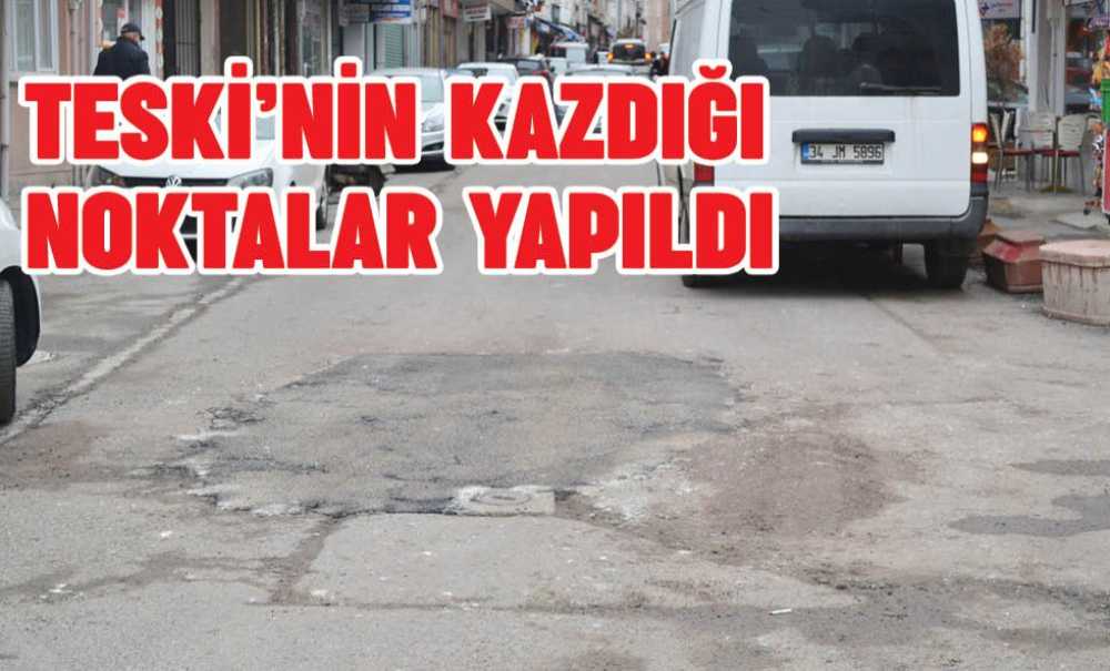 Teski̇'nin Kazdığı Noktalar Yapıldı