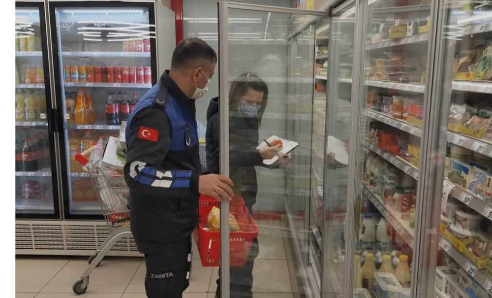 Ergene Zabıtasından Marketlere Denetim