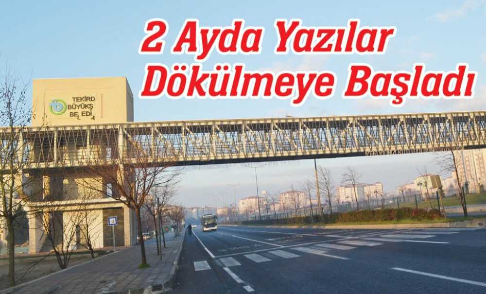 2 Ayda Yazılar Dökülmeye Başladı