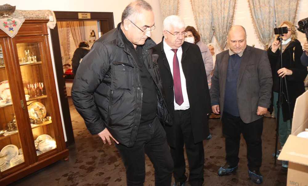 Başkan Yüksel, Sunay Akın'ı Atatürk Evinde Misafir Etti