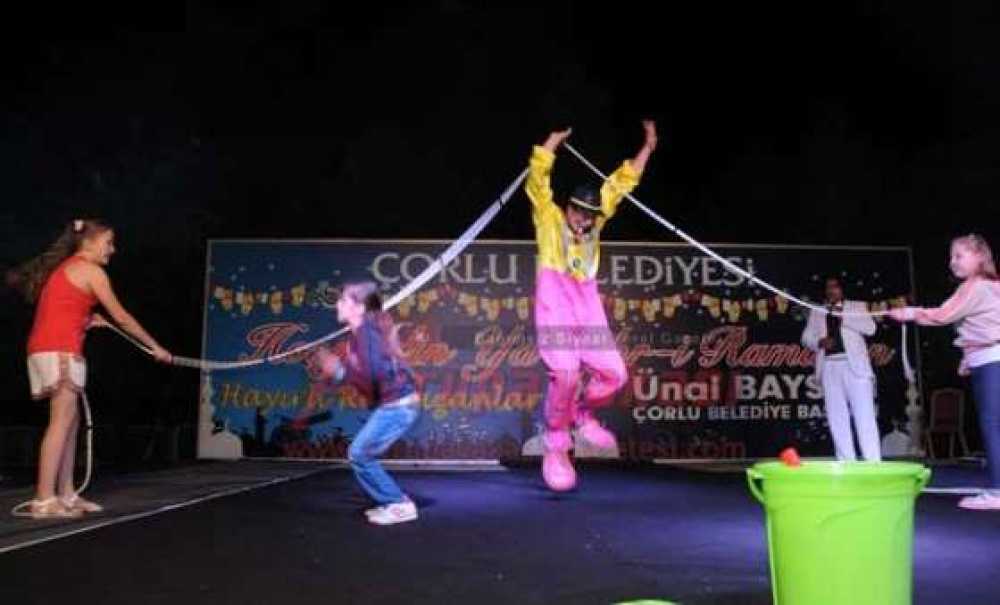 Çorlu Belediyesi`nin Ramazan Şenlikleri Devam Ediyor