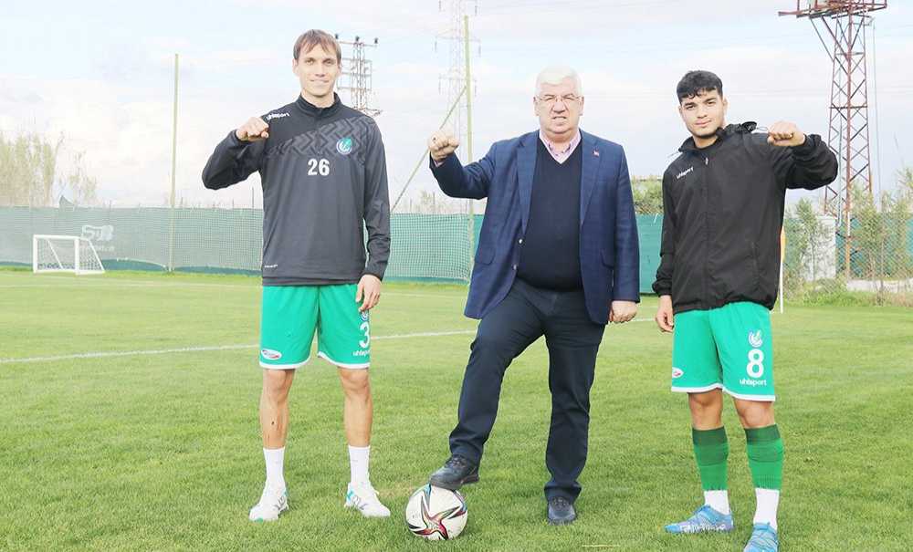 Başkan Yüksel'den Futbolculara Ziyaret