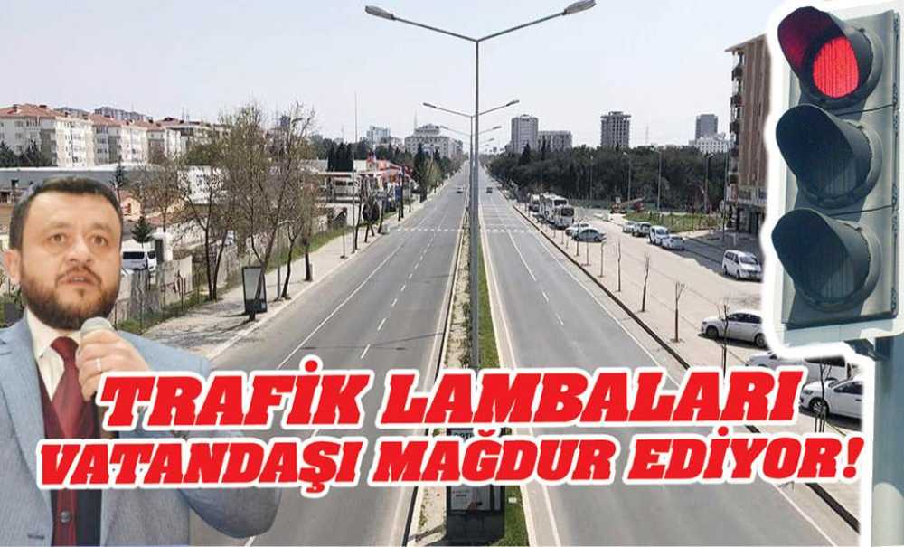 Trafik Lambaları Vatandaşı Mağdur Ediyor!