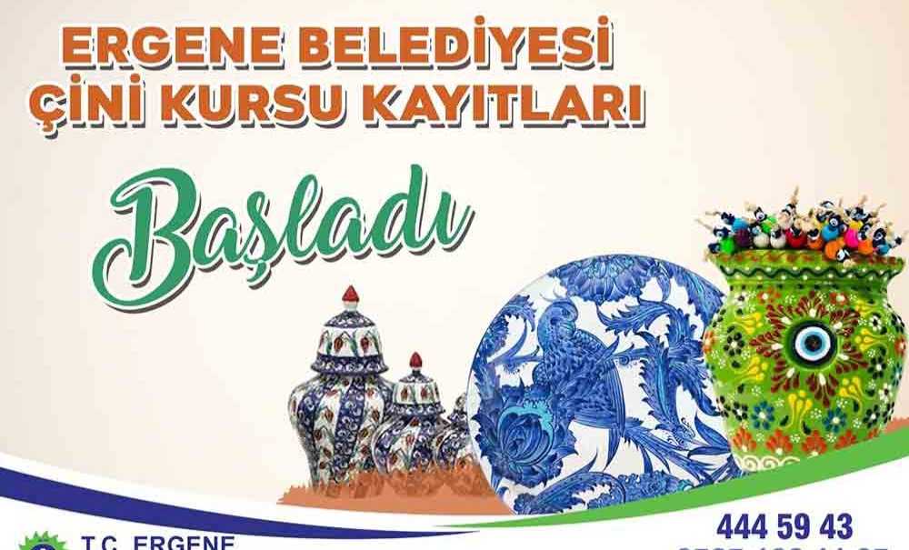 Ergene'de Yeni Kurs Kayıtları Başladı
