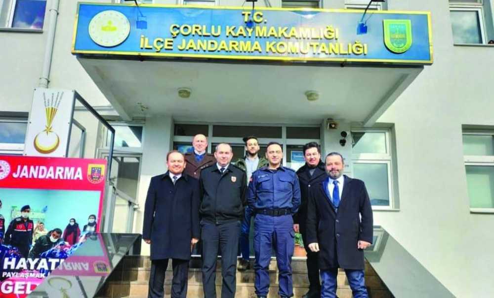 Çorluspor 1947 Yönetimi, Ziyaretlerini Sürdürüyor