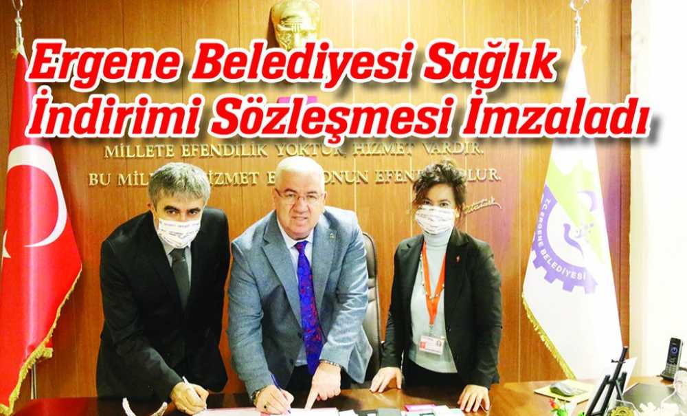 Ergene Belediyesi Sağlık İndirimi Sözleşmesi İmzaladı