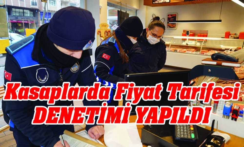 Kasaplarda Fiyat Tarifesi Denetimi Yapıldı