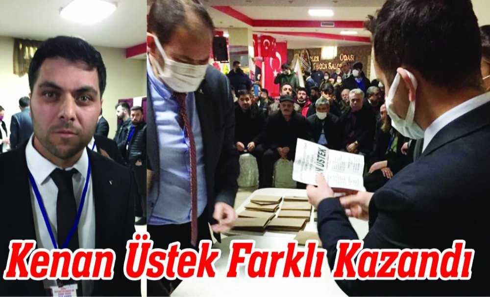 Kenan Üstek Farklı Kazandı
