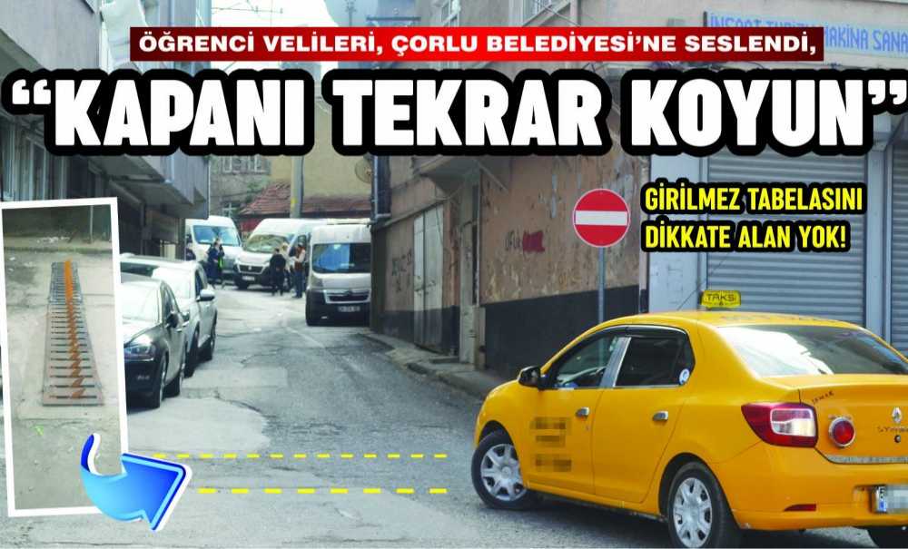 “Kapanı Tekrar Koyun”