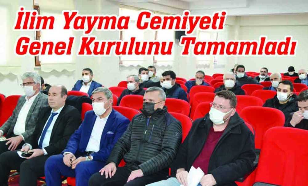 İlim Yayma Cemiyeti Genel Kurulunu Tamamladı