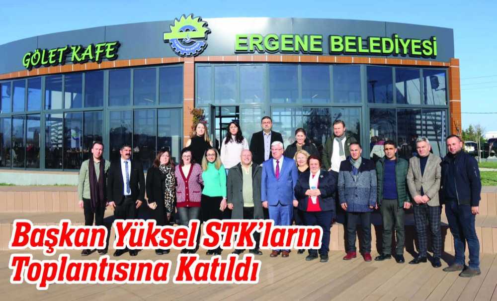 Başkan Yüksel Stk'ların Toplantısına Katıldı