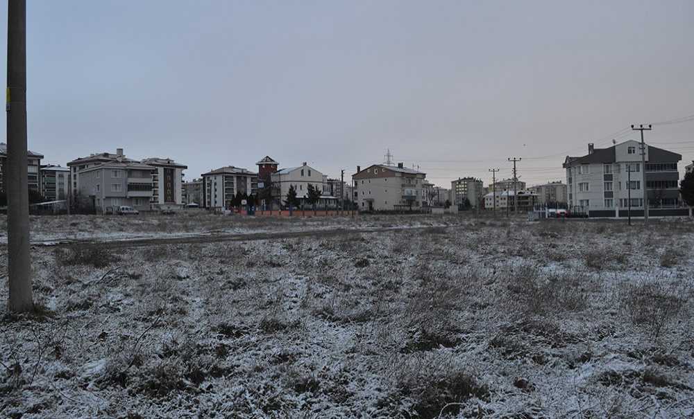 Çorlu Azda Olsa Beyaza Büründü