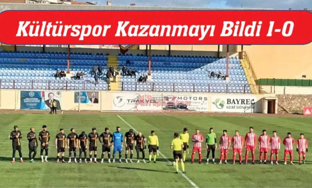 Kültürspor Kazanmayı Bildi 1-0