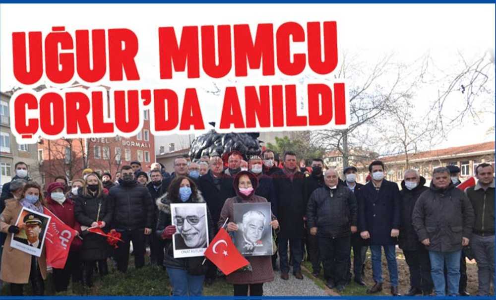 Uğur Mumcu Çorlu'da Anıldı