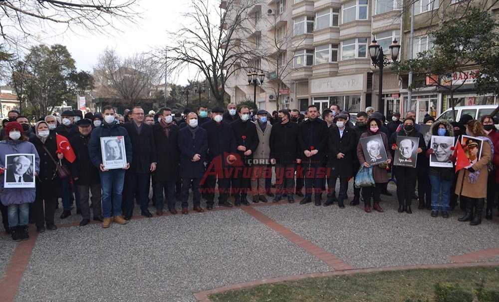 Uğur Mumcu Çorlu'da Anıldı