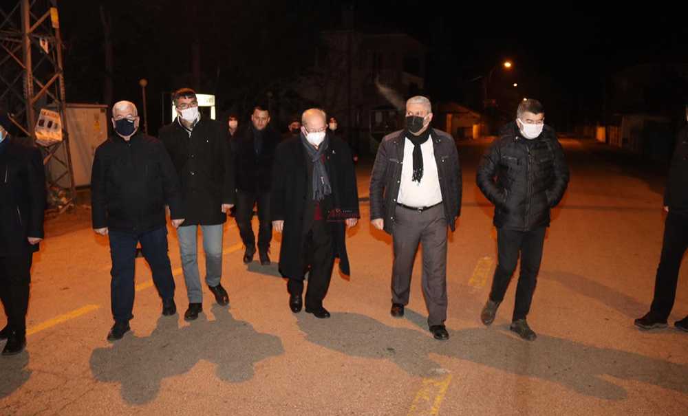 Başkan Yüksel Ve Albayrak Mesaiye İğneler'den Başladı