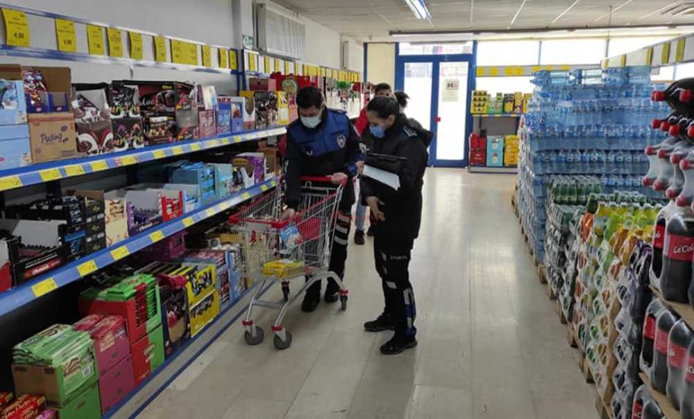 Ergene'de Zabıta Ekipleri Denetimlerini Sürdürüyor