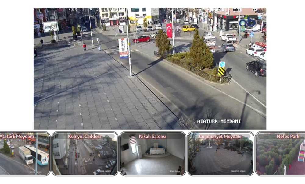 Çorlu'yu 7/24 İzleyebilirsiniz