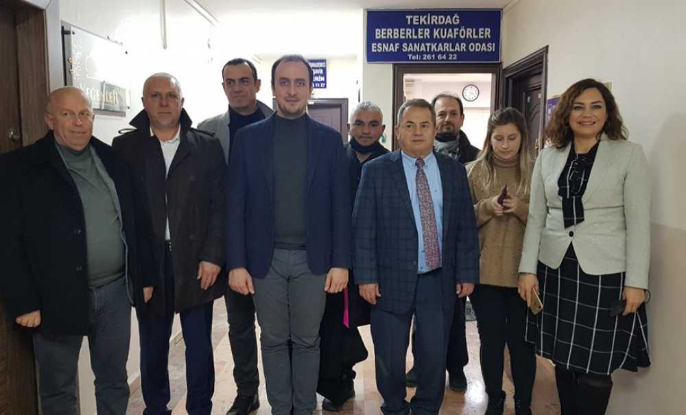 Chp'li Yüceer Tekirdağ'ı Adım Adım Dolaşmaya Devam Ediyor