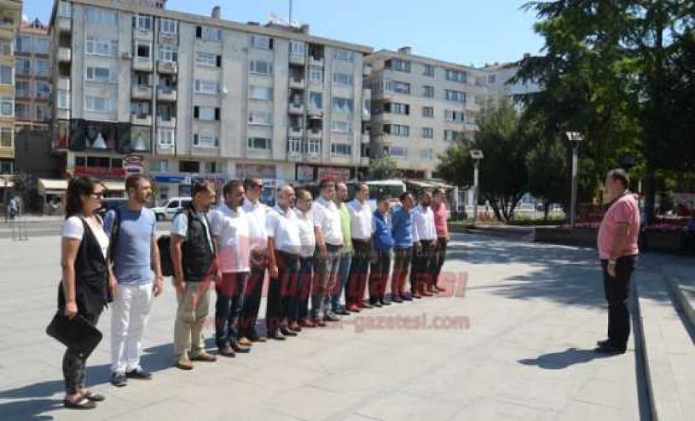 Çorlu Gazeteciler Derneği 24 Temmuz Basın Bayramını Kutladı