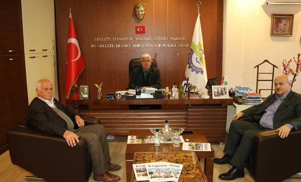 Milletvekili Kaplan'dan Başkan Yüksel'e Ziyaret