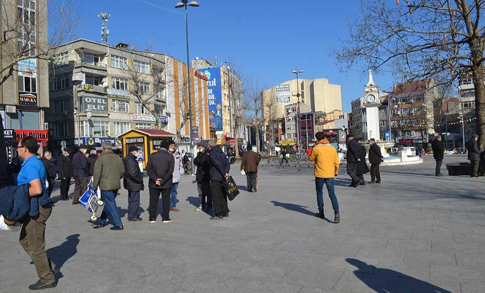 Vatandaşlar Güneşin Tadını Çıkardı