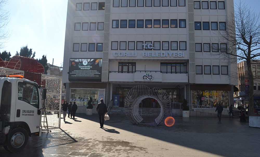 Çorlu Belediyesi'nden 14 Şubat Hazırlığı