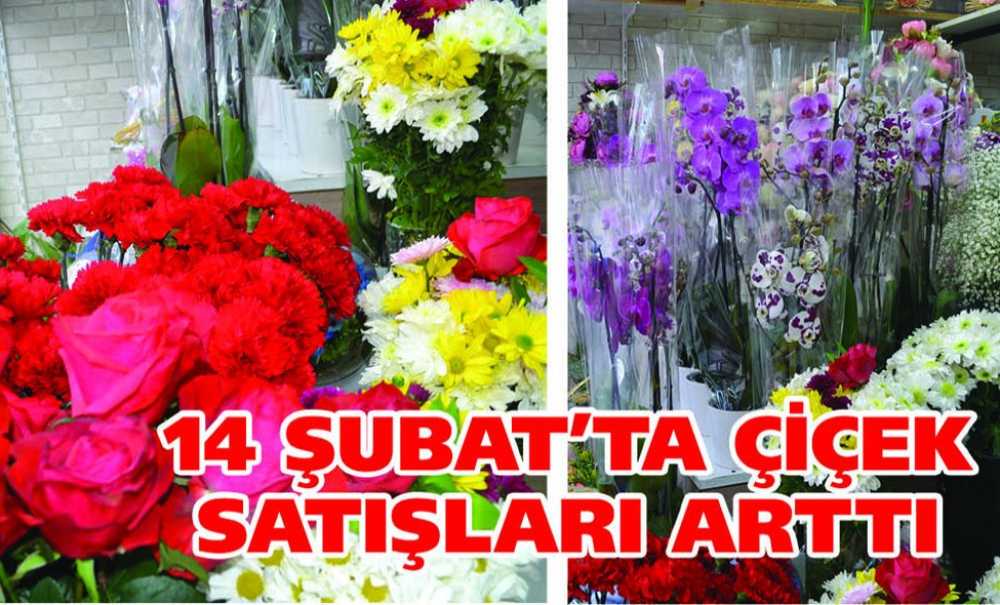 14 Şubat'ta Çiçek Satışları Arttı