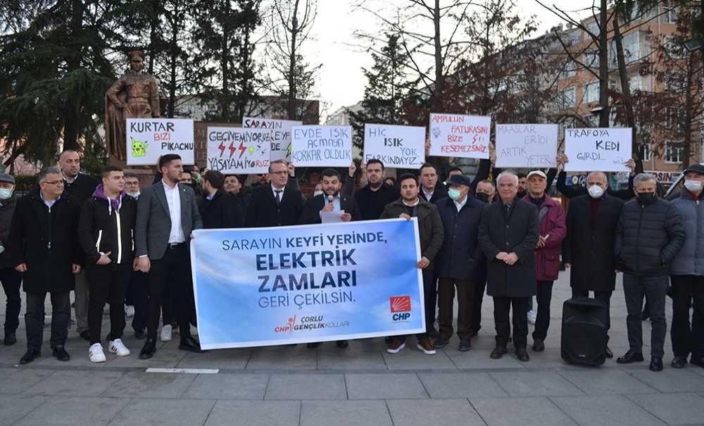 Chp'den Çağrı; Elektrik Zamları Geri Alınsın!