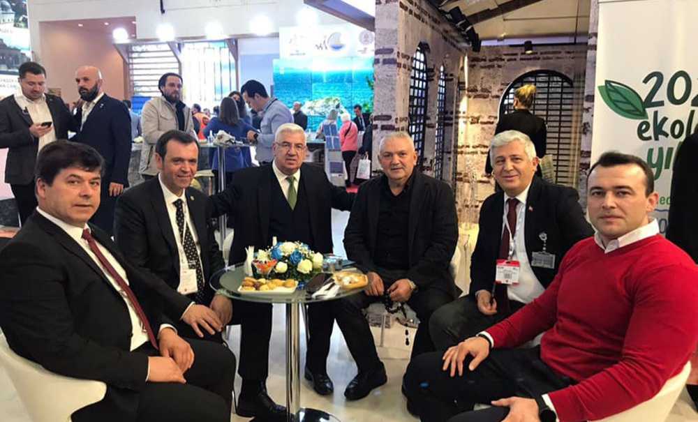 Başkan Yüksel Emitt Fuarına Katıldı