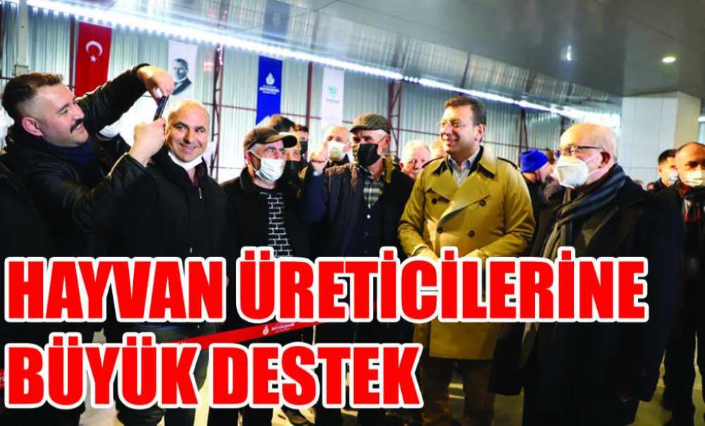 Hayvan Üreticilerine Büyük Destek