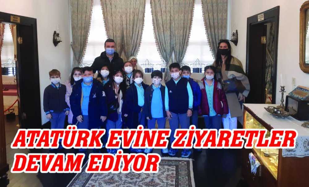Atatürk Evine Ziyaretler Devam Ediyor
