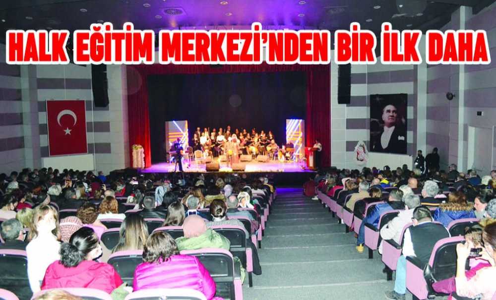 Halk Eğitim Merkezi'nden Bir İlk Daha