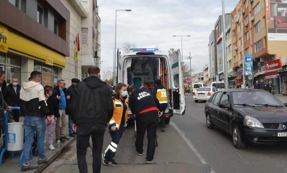 Yaşlı Vatandaşa Sağlık Ekipleri Müdahale Etti