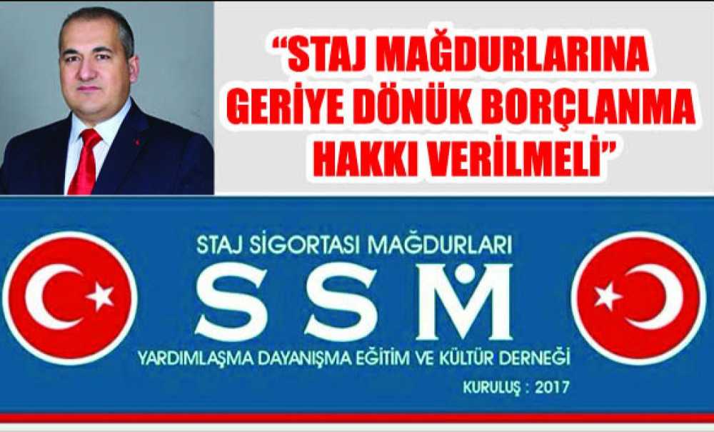 Staj Mağdurları Borçlanma Hakkı İstiyor