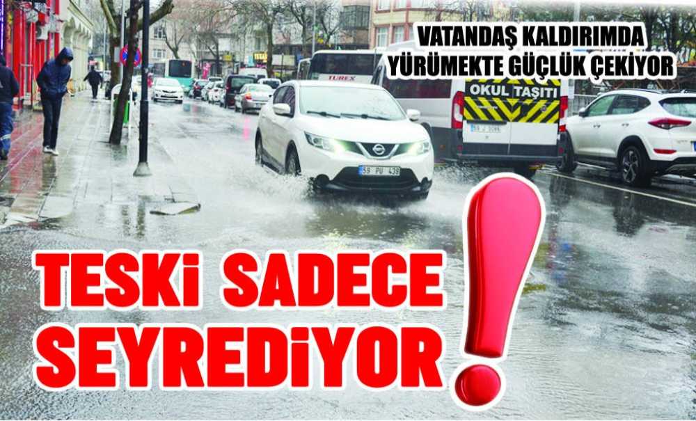 Teski̇ Sadece Seyrediyor!