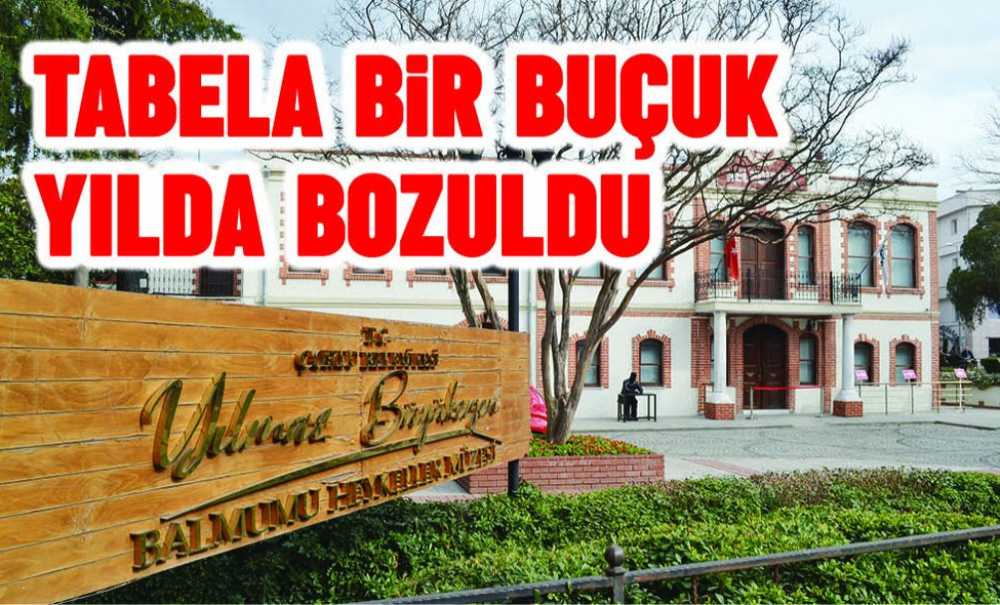 Tabela Bir Buçuk Yılda Bozuldu