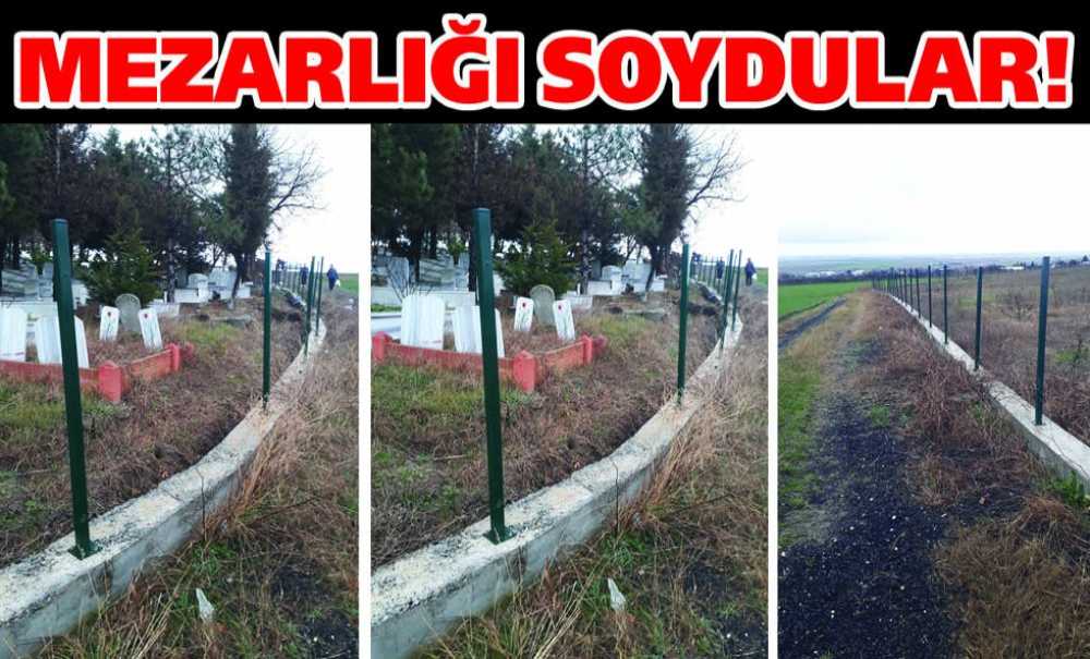 Mezarlığı Soydular!