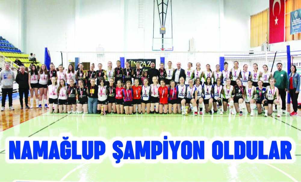 Namağlup Şampiyon Oldular