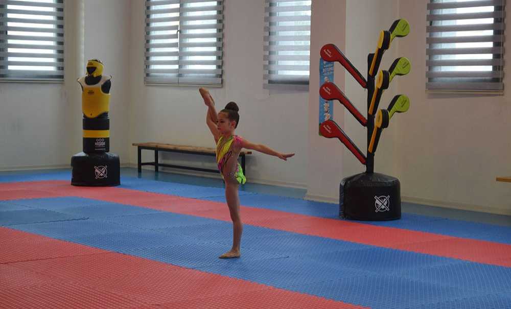 Minik Jimnastikçiler, İzleyicileri Büyüledi