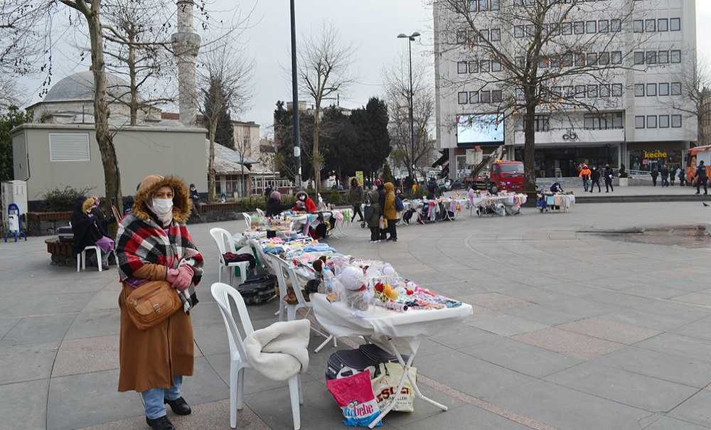 8 Martta Kadınlar Soğuktan Titredi