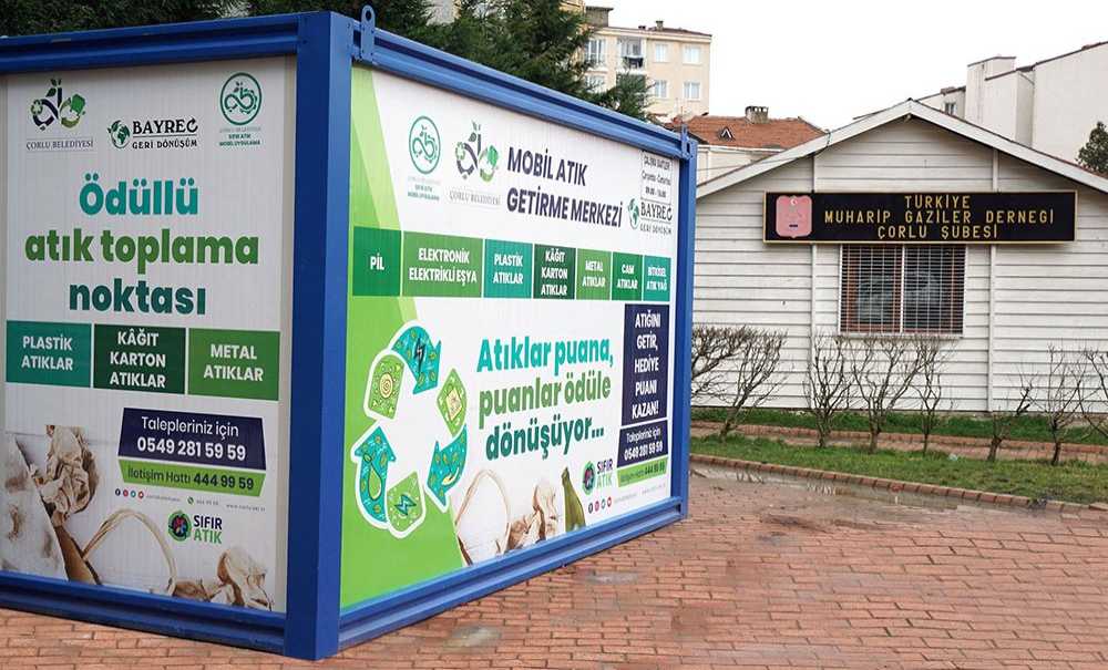 Mobil Atık Merkezleri Hizmete Giriyor