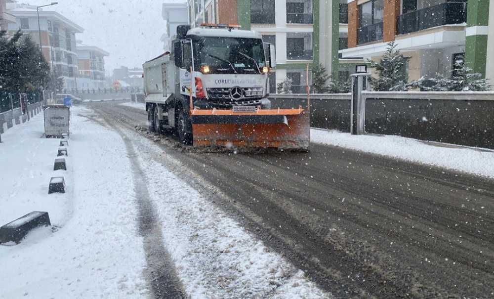 Çorlu'da Kara Kış