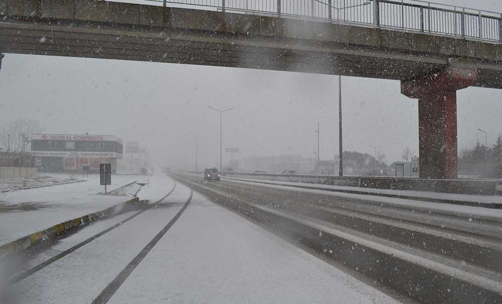 Çorlu'da Kara Kış